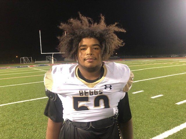 Week 6 football Player of the Week (staff choice): Chance Jordan, Beggs